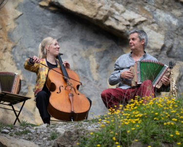 Das Bild zeigt das Duo Albin Brun & Kristina Brunner.
