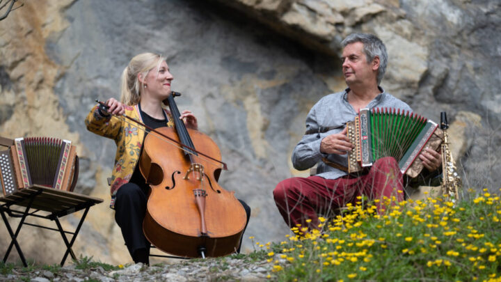 Das Bild zeigt das Duo Albin Brun & Kristina Brunner.