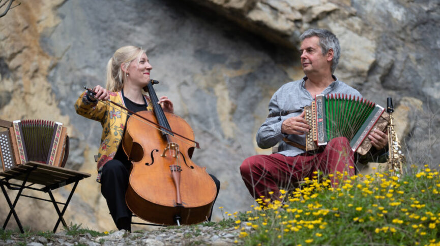 Das Bild zeigt das Duo Albin Brun & Kristina Brunner.