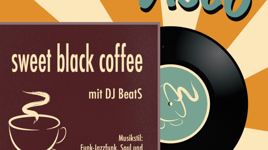 Das Bild zeigt das Plakat zur Disco mit DJ BeatS in der Winkelhalden.